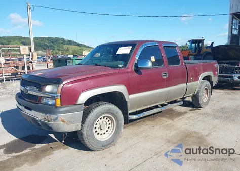 2003 Chevrolet Silverado 1500 Ls из США, поврежденный, VIN 2GCEK19V431247888